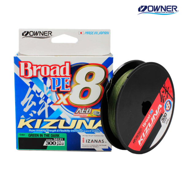 Multifilamento Kizuna X8 0.25mm 3,0 PE 275 mtrs