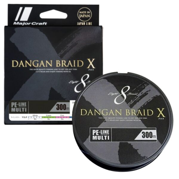 Multifilamento Majorcraft Dangan Braid 1,2 PE 300 mtrs