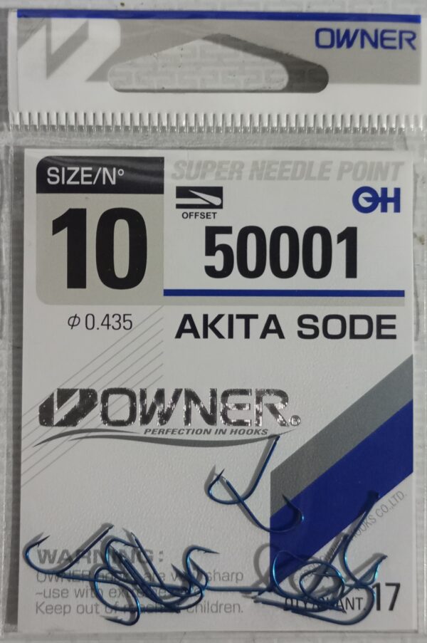 Anzuelos OWNER AKITA SODE N°10/ 50001