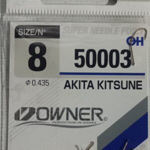 Anzuelos OWNER AKITA KITSUNE, N°8,  50003