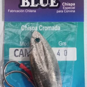 CHISPAS ALL BLUE CAMELLO 40GRS,cromadas