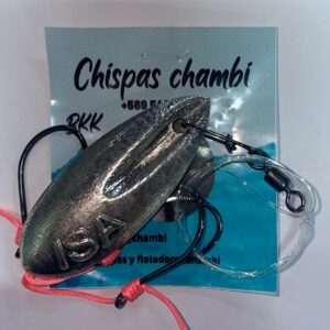 CHISPAS CHAMBI, ISA ESTAÑO 99% CAMELLO 65 GR.