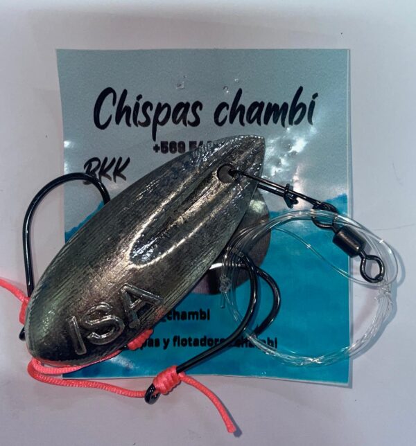 CHISPAS CHAMBI, ISA ESTAÑO 99% CAMELLO 65 GR.